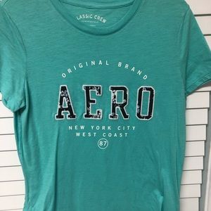Size XL turquoise Aeropostale t-shirt